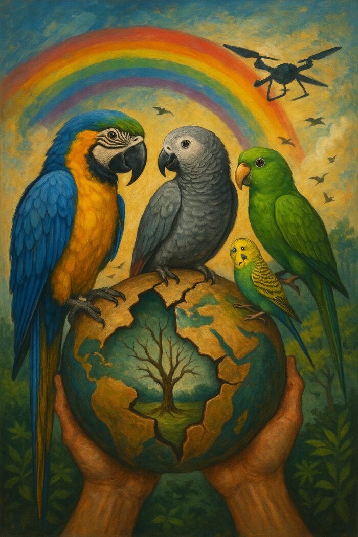 Día Mundial del Loro: Una llamada urgente por la conservación de estas aves extraordinarias