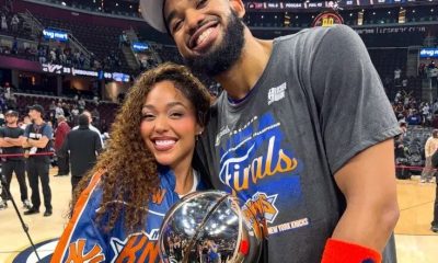 Novia de Karl-Anthony Towns, Jordyn Woods, no aprobó broma sobre renunciar al sexo rumbo al título de los Knicks - Noticias de hoy en República Dominicana
