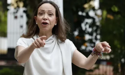 María Corina Machado le agradece a Donald Trump por actuar contra los grupos criminales y las mafias