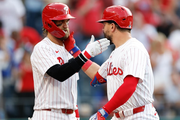Schwarber conecta tres jonrones y Harper completa el ciclo en histórica paliza de los Filis - Noticias de hoy en República Dominicana