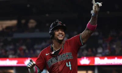 Ketel Marte deja en el terreno a los Dodgers con impresionante jonrón de 431 pies - Noticias de hoy en República Dominicana