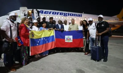 Delegación médica de Haití llega a Venezuela con ayuda para afectados por los terremotos