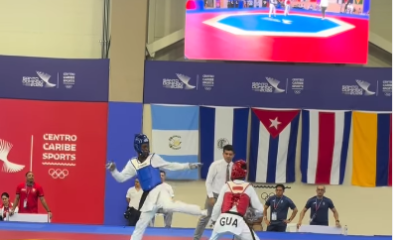 Dominicano Wilfrido de la Cruz avanza con autoridad a semifinales del taekwondo en Santo Domingo 2026
