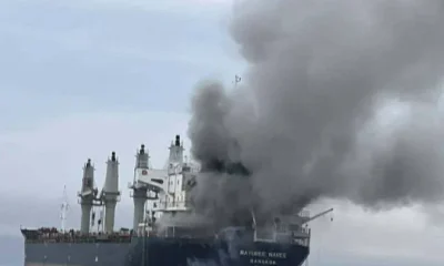 Irán asegura que dos petroleros explotaron anoche en el estrecho de Ormuz