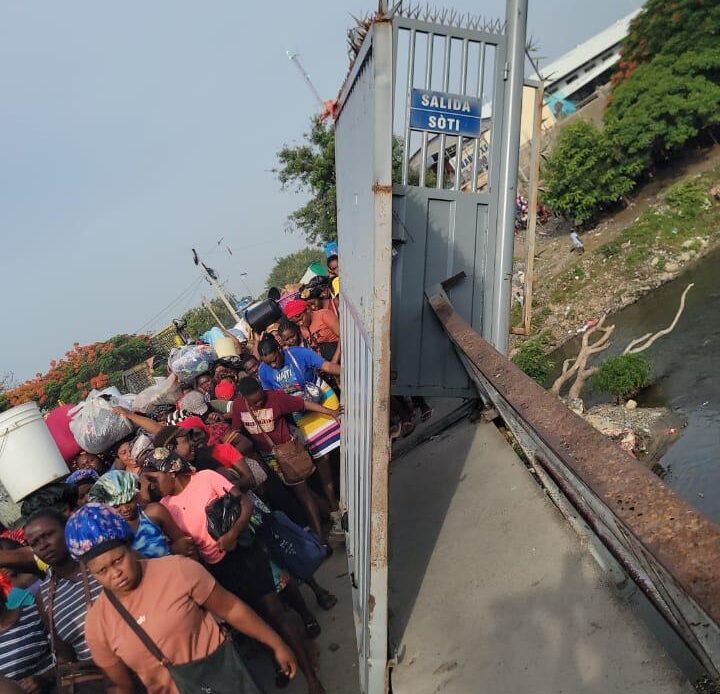 Deterioro del puente sobre el río Masacre genera preocupación en la frontera de Dajabón