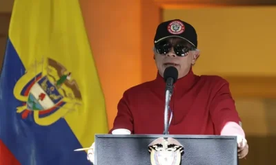 El presidente de Colombia recibe las credenciales de la embajadora de Palestina a diez días de terminar su mandato