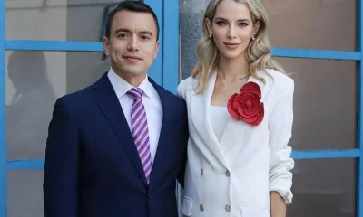 Primera dama de Ecuador pierde el tercer hijo que esperaba junto al presidente Noboa