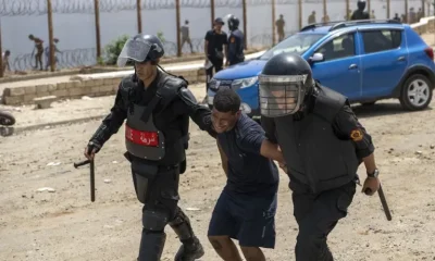 Marruecos detiene a 70 personas por incidentes violentos durante la crisis migratoria